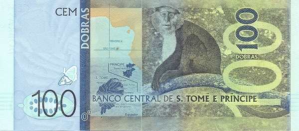 Сан-Томе и Принсипи: 100 добра 2016 г. (реверс)